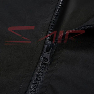 High Quality Custom Men's Canvas <b>Waterproof</b> Windbreaker <b>Jacket</b> with Zipper Hooded Eco-Friendly Casual Use <b>Plus</b> <b>Size</b> Winter - Product Image 6