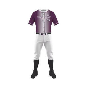 Uniforme de béisbol para hombre a bajo precio, logotipo y diseño personalizados, uniforme de béisbol para hombre a precio de mayoreo - Product Image 2