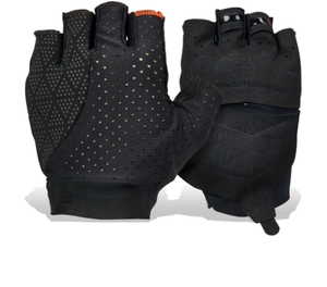QHP Guantes de carreras de verano unisex Estilo sin dedos de poliéster transpirable e impermeable para deportes de verano/ciclismo - Product Image 4