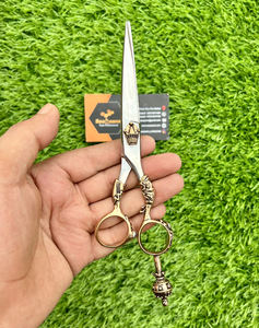 6.0กรรไกรตัดผมแบบมืออาชีพใบมีดสแตนเลส - Product Image 1