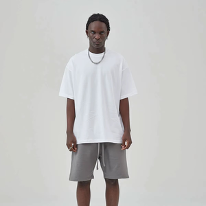 Camiseta Clásica Esencial de Algodón para Hombre, Lisa, Suave al Tacto, Fabricación al por Mayor - Product Image 6