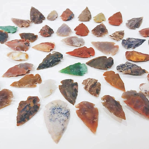 หัวลูกศรคริสตัลอาเกตแบรนด์ขัดเงาสำหรับงานหัตถกรรมแกะสลักแฟนซี - Product Image 2