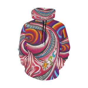 เสื้อฮู้ดพิมพ์ซับลิเมชันสำหรับผู้ชายผ้าฝ้าย Top-Quality100 % ผ้าใส่สบายระบายอากาศได้ดี - Product Image 1