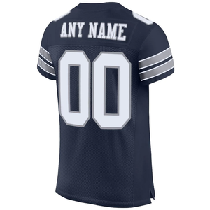 Maillot de football américain personnalisé OEM, broderie de numéros en twill cousu, uniformes d'équipe, service de maquette par sublimation BD - Product Image 3