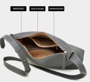 Sacs à main fourre-tout décontractés en cuir véritable de haute qualité pour femmes Design tendance Logo personnalisé disponible en gros - Product Image 3