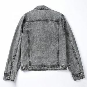 2026 New Arrival Fashion Acid Washed <b>Custom</b> Made Men <b>Denim</b> Jean <b>Jackets</b> NEW Collection - Product Image 3