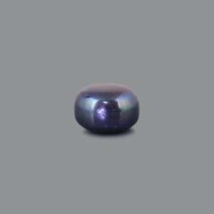 Perle noire (Tahiti) - 8,75 carats, perle d'eau douce naturelle baroque blanche, perles en vrac pour la fabrication de bijoux - Product Image 3