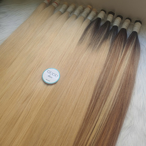 Extensiones de Cabello Humano GUGU HAIR al por Mayor, 100% Virgen Vietnamita, Liso Sedoso y Ondulado, en Paquetes, Todos los Colores y Longitudes, Sin Químicos - Product Image 2