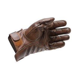 Guantes de Motocicleta de Cuero Genuino para Hombre, Diseño Moderno, con Dedos Completos / Guantes de Motocicleta Lisos de Invierno, Cómodos, al por Mayor - Product Image 3