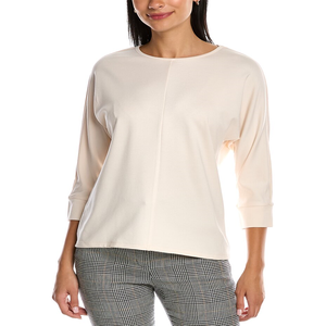 Top in maglia Dolman bianco da donna Anne Klein, taglia L - Product Image 1