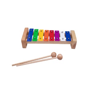 Venta al por mayor 8-Tone Mini Metallophone Colored Kid's Music Toy Keyboard Piano Confiabilidad Online Offline Store Precio competitivo - Product Image 3