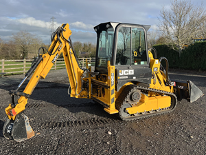 Retroexcavadora de cadenas JCB 1CXT-HF usada en buen estado, minirretroexcavadora JCB 1CX, cargadora retroexcavadora de dirección deslizante, 4 toneladas de capacidad nominal - Product Image 5