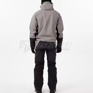 Traje de esquí impermeable de una pieza para hombre, conjunto de pantalones y chaqueta de snowboard, equipo para exteriores a prueba de viento OEM - Product Image 2