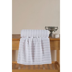 Serviette de bain en micro-coton éponge Varol Wave Series Premium 80x150cm, douce et moelleuse, pour la maison, la salle de sport, le spa, avec logo personnalisé, serviette pour le visage pour la salle de bain - Product Image 3