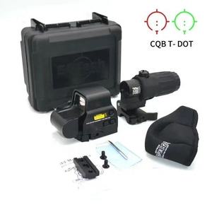 Lunette de visée holographique étanche G43 558 Red Dot la plus vendue avec loupe grossissante 3x pour la chasse, optiques tactiques en alliage d'aluminium 30 mm - Product Image 2