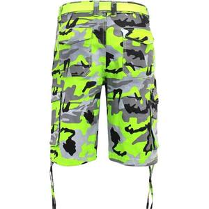 Short de survêtement en coton polaire à compression à séchage rapide pour hommes, pantalon de jogging à motif solide pour le sport, l'entraînement et la course à pied. - Product Image 2