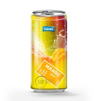 Mango Vruchtensap Drinkt 250Ml Kan 100% Pure Oem Fabrikant-Private Label-Goedkope Prijs