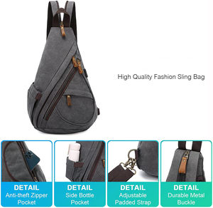 High Quality Crossbody <b>Bag</b> Backpack Outdoor <b>College</b> Shoulder <b>Bag</b> for Men Women Chest <b>Bag</b> Backpack - Product Image 4