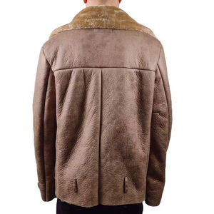 Veste en cuir pour homme au design moderne, matière douce de qualité supérieure, devant droit, haute qualité, séchage rapide, respirante, streetwear d'hiver, mode - Product Image 3
