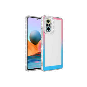 Étui de protection pour téléphone Xiaomi Redmi Note 10 Pro, série ASMA Park, avec protection d'objectif, nouveau design, effet pailleté dégradé - Product Image 1