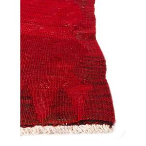 พรมขนสัตว์ขนาดใหญ่ Nayaab Classic ลายเรขาคณิต ทำมือ ขนาด 9x12 ฟุต สำหรับทางเข้าบ้าน-Paem-821 สีแดงและสีส้ม ทอแบบเรียบ - Product Image 4