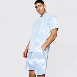 Conjunto de Ropa Deportiva de Diseño Personalizado para el Verano 2025, Conjunto de Dos Piezas de Camiseta y Pantalones Cortos para Hombre - Product Image 2