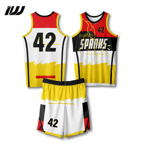 Uniforme de basket-ball entièrement imprimé par sublimation, faible MOQ, uniformes d'entraînement sportifs de haute qualité - Product Image 2