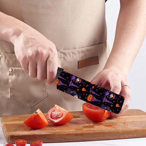 Juego de 3 Cuchillos de Chef Profesionales de Cerámica Premium con Mangos de Plástico, Duraderos y Afilados para Eventos de Cocina al Aire Libre - Product Image 6