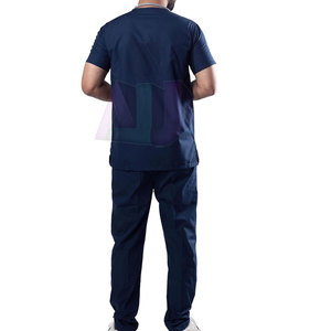 Ensemble de blouse en coton de style nouveau, léger et écologique, coupe classique, tissu durable pour usage hospitalier - Product Image 2