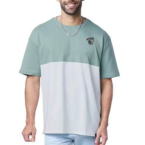 เสื้อยืดผู้ชายไซส์ใหญ่ขายส่ง ผ้าระบายอากาศ แฟชั่นสตรีทแวร์ ดีไซน์สวย เสื้อโอเวอร์ไซส์ผู้ชาย - Product Image 1