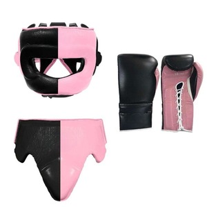 Custom Made Boxing Set With 100% Genuine Leather Gloves <b>Head</b> Guard Groin Guard For Gym And Competition <b>Training</b> Boxing <b>Training</b> - Product Image 1