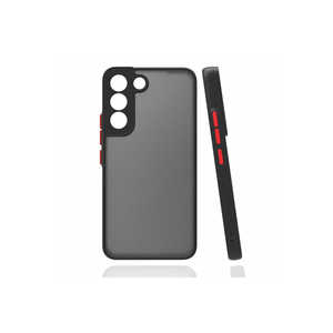 Coque de protection en silicone Netzy SAFA Hux pour Galaxy S22 A72 A52 - Noir antichoc style Ins emballé - Product Image 1