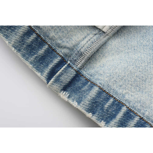 Pantalones cortos de pierna ancha suave de cintura alta para mujer, informales, relajados con bolsillos, algodón transpirable, técnica básica cómoda lavada - Product Image 4