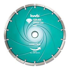 Disco de Diamante GREEN LINE DIAMANT 798140 de 115 mm para Amoladora Turbo KWB, Herramienta de Corte y Modelado - Product Image 3