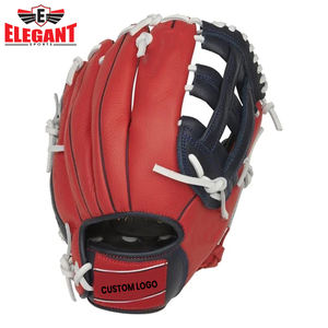 Baseballhandschuhe aus echtem Leder, individuelles Design, neuester Stil, atmungsaktives Material, wiederverwendbar, vollständig personalisierbar - Product Image 5
