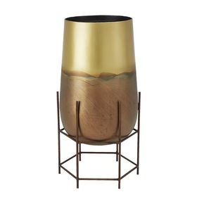 New Arrival Tall Metal Indoor and Outdoor Planters Home Decor for Living Room and Garden Iron Material <b>plants</b> <b>stand</b> - Product Image 3
