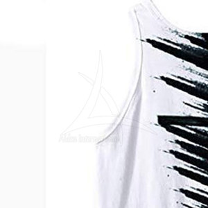 Débardeur décontracté pour homme avec impression par sublimation de logo personnalisé, haute qualité, 100% coton, respirant, séchage rapide, prix de gros - Product Image 5