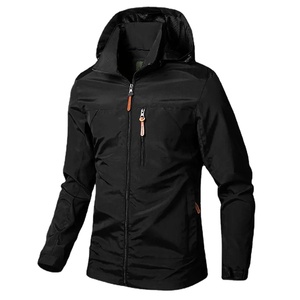 Vestes coupe-vent de haute qualité pour l'automne, imperméables, coupe-vent, respirantes, séchage rapide, fermeture éclair sur le devant, service OEM unisexe 2026 - Product Image 4