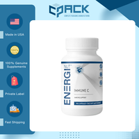 Capsules de Complément Alimentaire Immune C Authentiques pour Adultes, 90 Capsules, Fabriqué aux États-Unis, Prix Bas, Haute Qualité, Durée de Conservation de 24 Mois