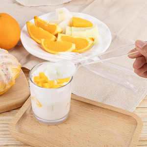 Cuillères et fourchettes robustes en PLA/PS biodégradable, sans BPA, résistantes à la chaleur, ensemble d'ustensiles en plastique jetables, écologiques et recyclables - Product Image 5