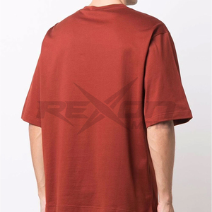 Vêtements doux pour hommes t-shirts personnalisés conception de votre propre Logo t-shirt imprimé t-shirt surdimensionné uni personnalisé unisexe hommes t-shirt en relief - Product Image 3