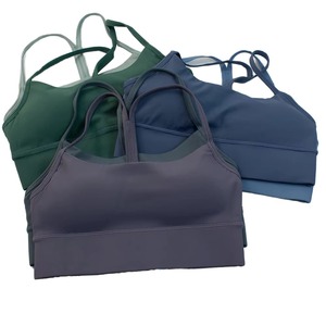 Soutien-gorge de sport grande taille, maintien élevé, sans couture, compression, flexible, actif, yoga, fitness, course à pied, respirant, soutien d'entraînement - Product Image 1