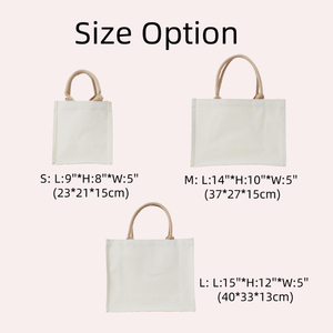 Sac fourre-tout en toile personnalisé avec imprimé palmier pour mariage à destination, sac cadeau tropical personnalisé pour cadeau de demoiselle d'honneur - Product Image 4