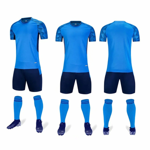 Camisetas de fútbol de manga corta para niños y adultos, conjuntos de entrenamiento, uniformes deportivos, servicio OEM para las estaciones de invierno y verano, nombre personalizado - Product Image 2