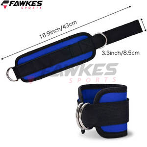 Sangle d'haltérophilie personnalisée Sangles de cheville Support de levage de puissance Fitness Gear Poids de cheville Sangles de cheville - Product Image 3