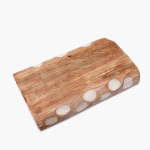 Tabla de Cortar de Madera Tallada a Mano con Ágata, de Alta Calidad, Estilo Europeo, Artesanía Natural, Utensilios de Cocina, Tamaño Personalizado, Venta Caliente - Product Image 5