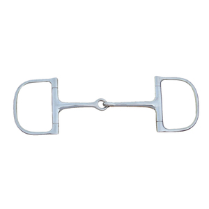 Bocado de doble articulación para caballo, de acero inoxidable de alta calidad, equipo ecuestre para entrenamiento avanzado de equitación, mejor control bucal. - Product Image 1
