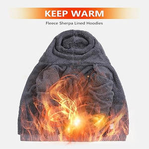 เสื้อฮู้ดผู้ชายแบบไม่มีกระเป๋าตัดขอบเสื้อครอปแบบเย็บขอบเสื้อฮู้ดพิมพ์ลายพัฟออกแบบได้ตามต้องการผลิตจากชุดกีฬา - Product Image 5