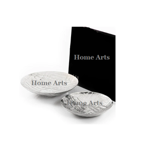 Ensemble de 2 bols à dattes martelés en métal de tailles différentes, bols à desserts, chocolats, à prix abordable - Product Image 6