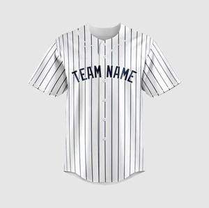 เสื้อเบสบอลพิมพ์ลายสำหรับเยาวชนเสื้อ100% โพลีเอสเตอร์สั่งทำโลโก้ได้ - Product Image 6